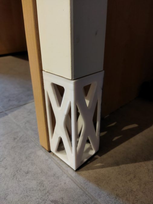 IKEA Lack 120mm Leg Extender - Lightweight and Ergonomic