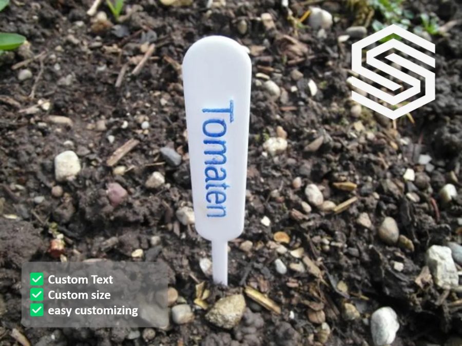 Plant label (Customizable)