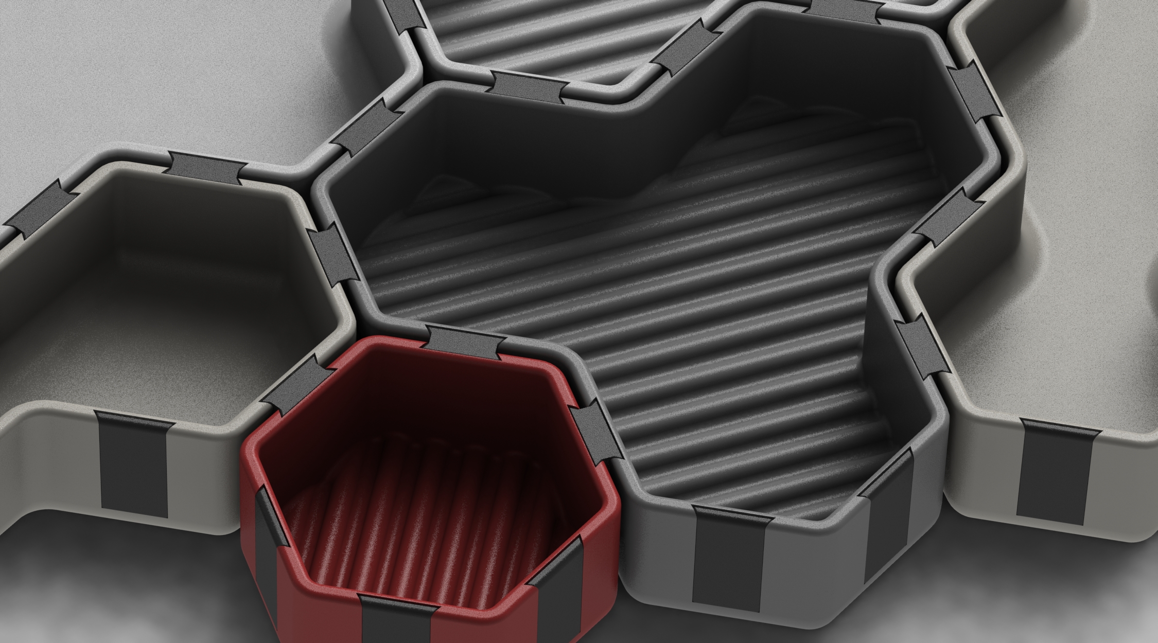 Catch-All Trays / Hex organizer
