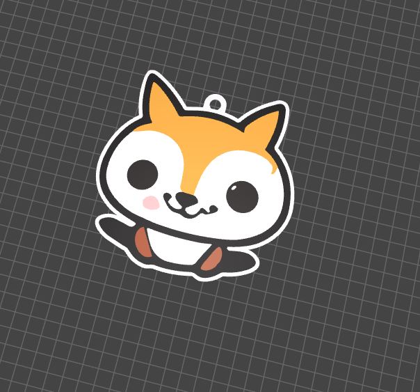 Llavero animalito kawaii