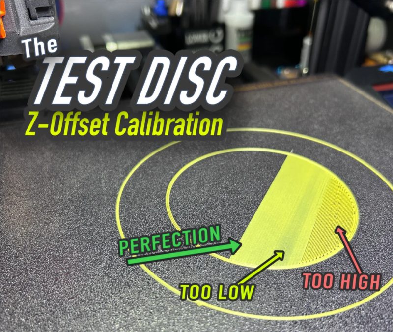 THE TEST DISC | Z-Offset Calibration Disc