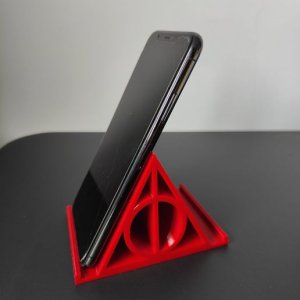 Harry Potter phoneholder deathly hallows logo