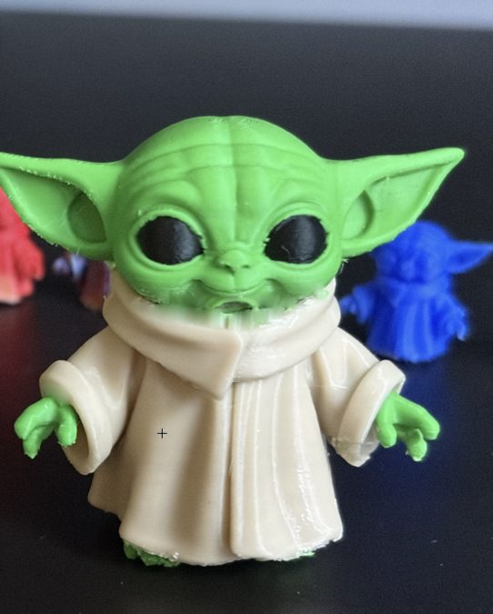 Detailed Grogu Figure & Keychain | Cute Star Wars Inspired