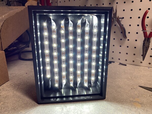 Lithophane Stand Light Box LED