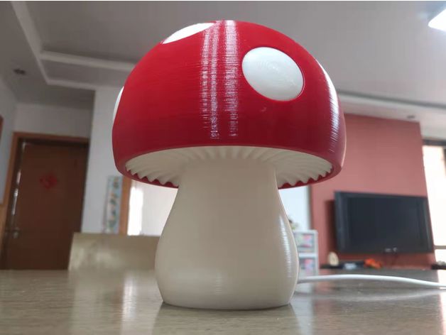 Mushroom Lamp