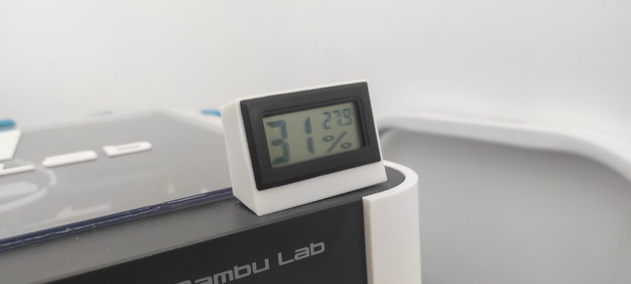 Thermometer and Humidity meter for Bambu Lab P1P