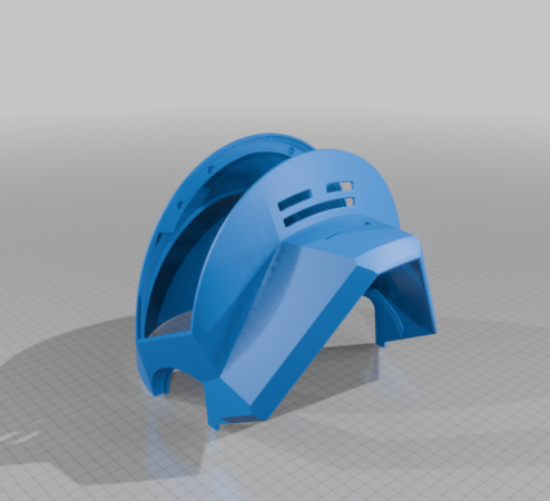 Daft Punk Helmet Thomas 2.0 - Wearable for Medium Size Printers