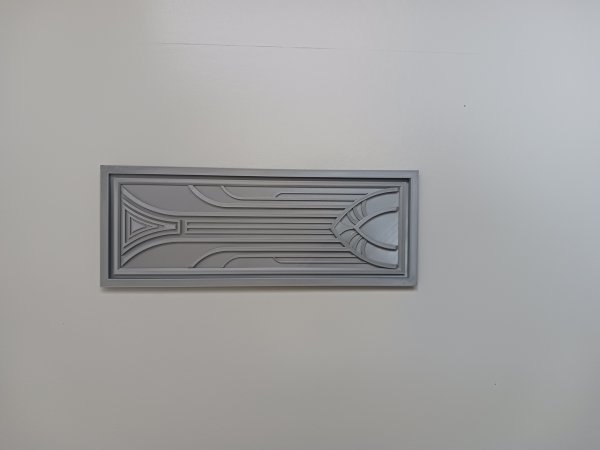 Geometric Art Deco Wall Panel