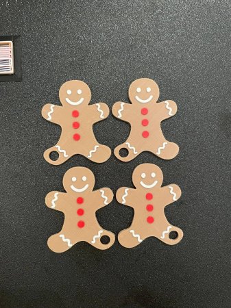 Gingerbread Keychain