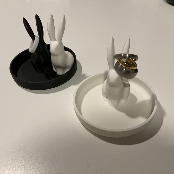 Bunny Ring Holder (improved tray)