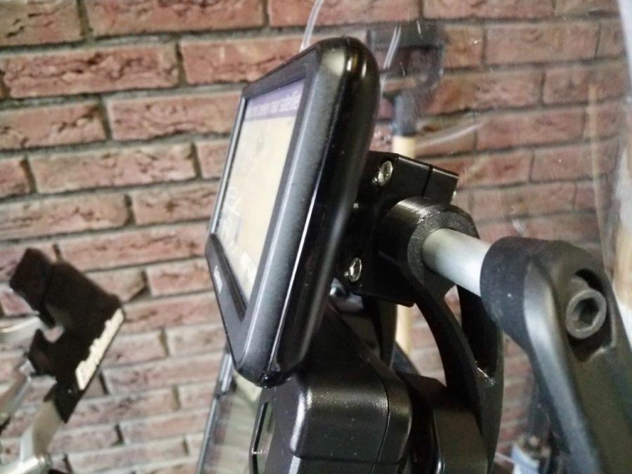 Garmin Nuvi 40LM 12mm GPS bar mount Tenere 700