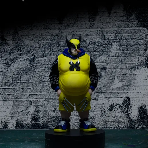 Urban Legends – WOLVERINE Urban Dad Bod Hoodie Hero