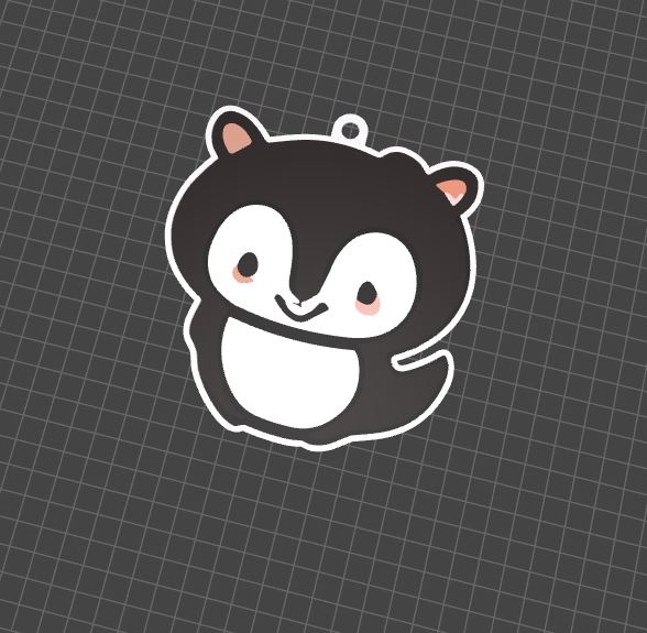 Llavero animalito kawaii