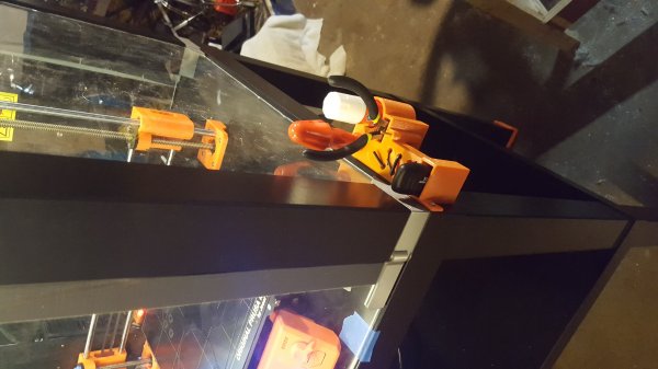 Tool Holder for Prusa IKEA Lack 3D Printer Enclosure