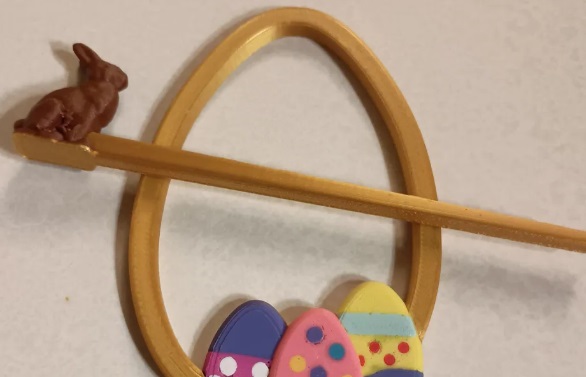Pasador de pelo de Pascua