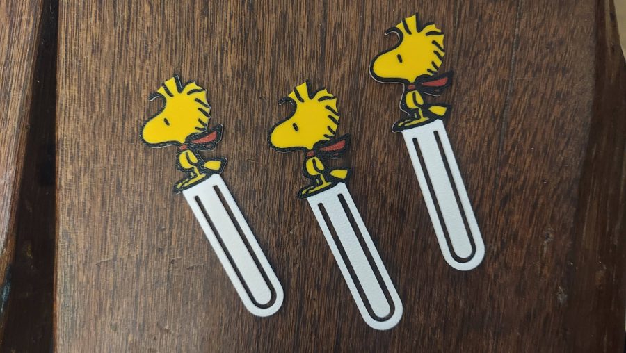 Woodstock Snoopy_bookmark Xmas mode