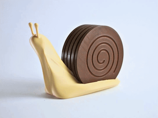 Snail Coaster Holder
