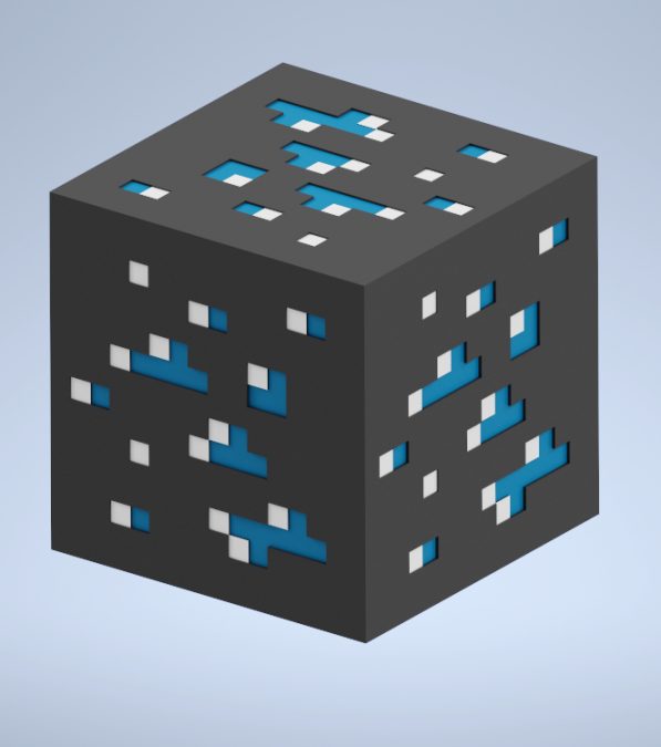Minecraft Diamond Block