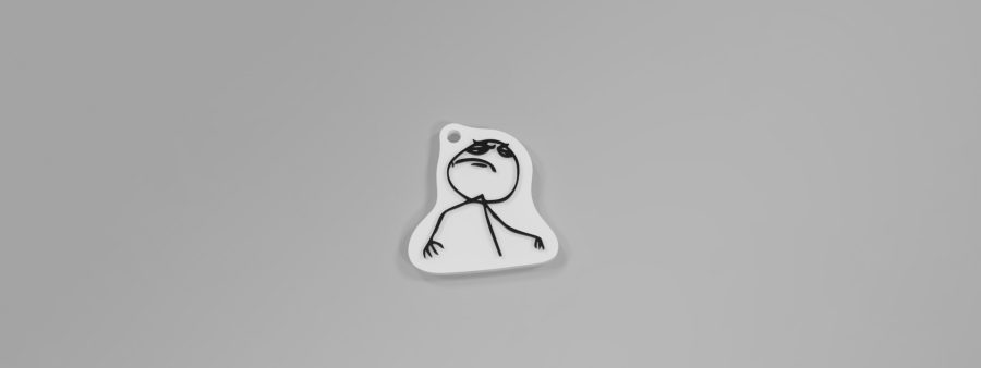 Like a Boss - Old Meme - Keychain