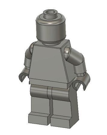 Building toy miniature figure