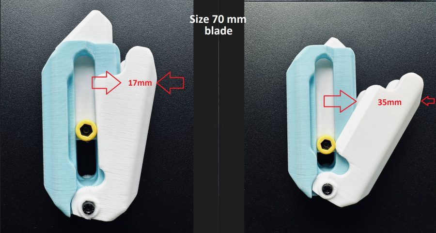 Low clearance Tiktok Gravity Knife Fidget Toy Part