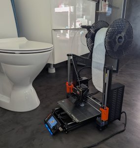 Toilet Paper Holder For NEW Prusament Spool