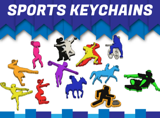 Sports Keychains