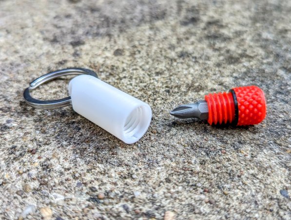 Mini Bit Driver Keychain