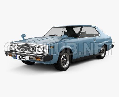 Nissan Skyline (C210) GT Coupe 1977 3D model