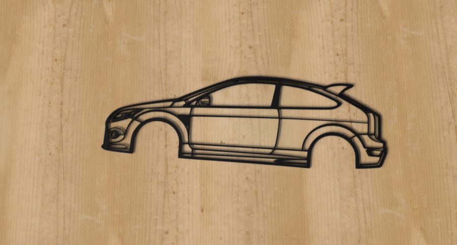Ford focus RS mk2 wall decor