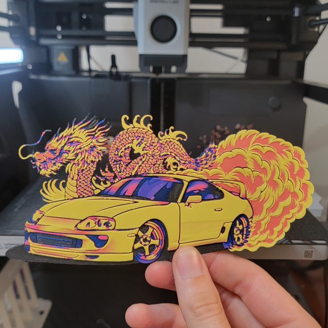 Dragon Supra (HueForge)
