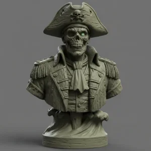 Undead Pirate Bust