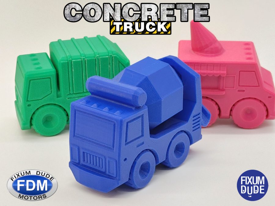 Fixum Dude Motors PiP Concrete Truck