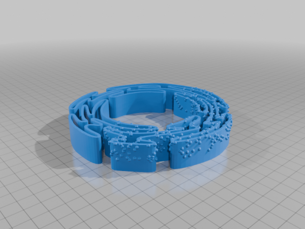 Animal Cell Educational Model with Removable Organelles StarForge Kits 3D Print STL File