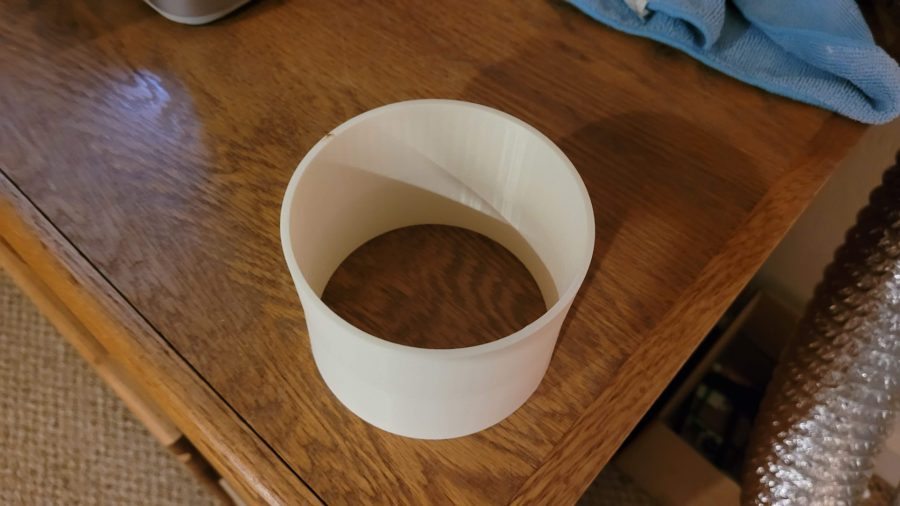 Coupler for 4" duct