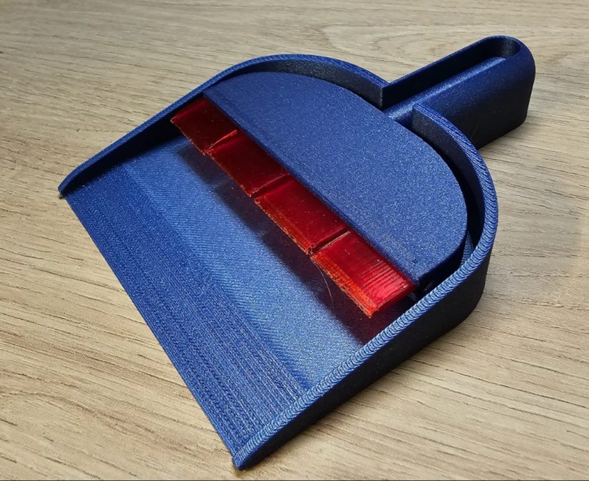Desktop Dustpan & Brush