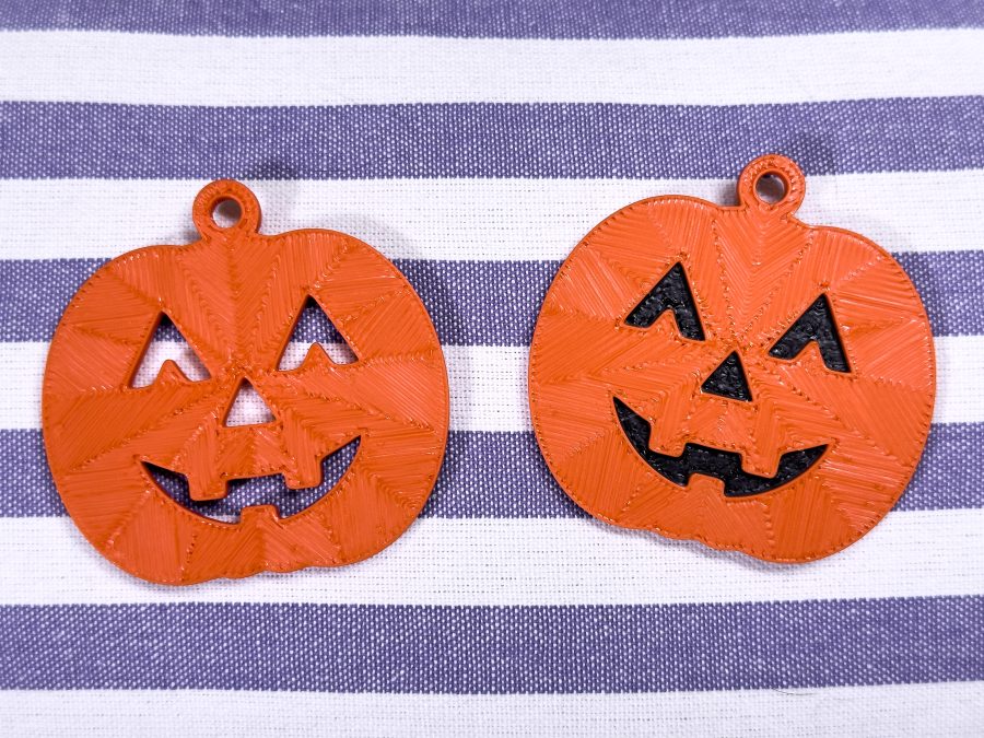Pumpkin keychains