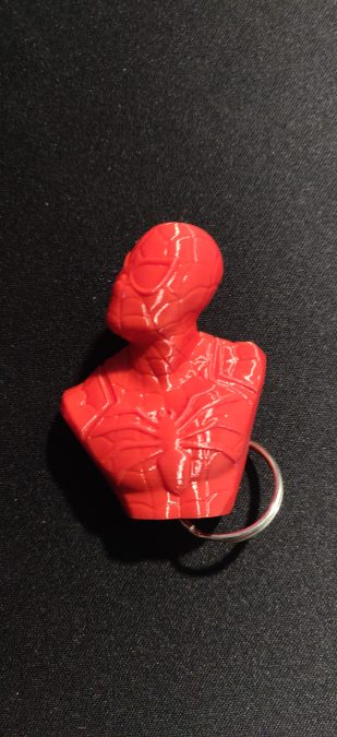 Spider-Man Bust keychain