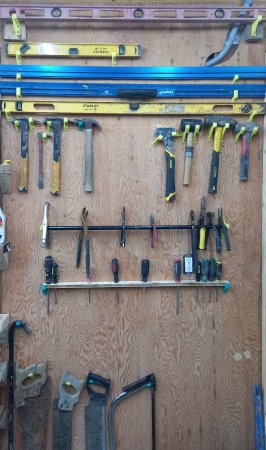 Workshop Tool Organizer for Everything from Hammers to Pliers