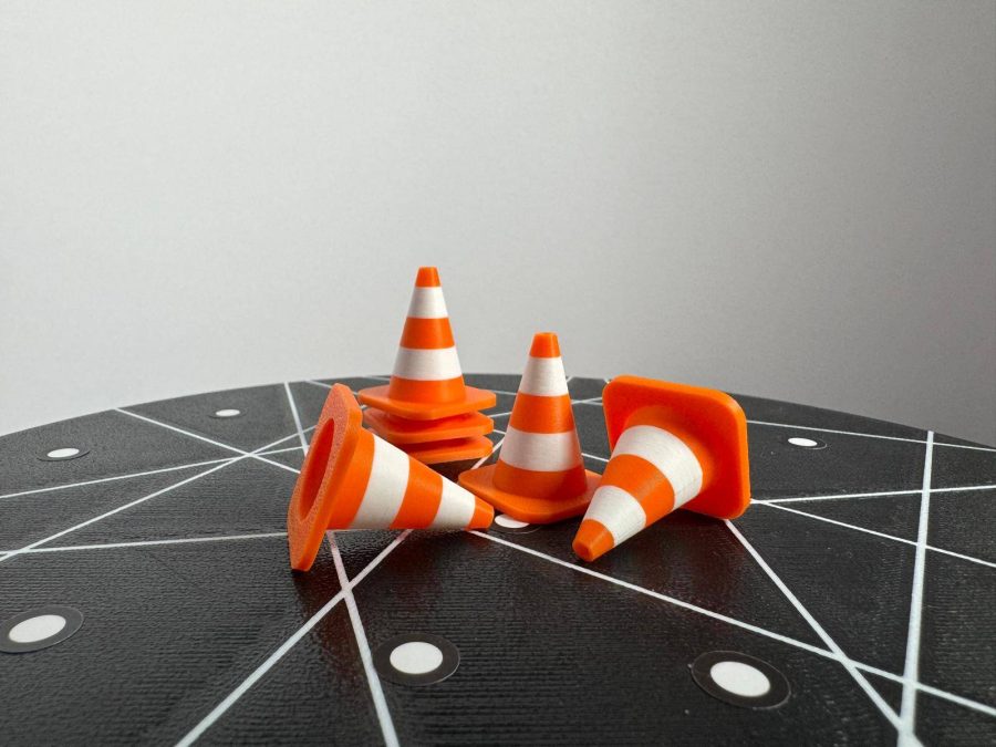 Stackable Traffic Cone – 2.5 x 2.5 cm