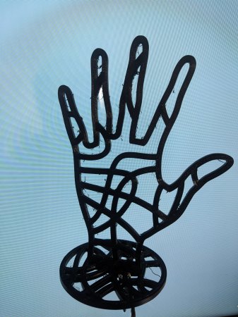 Catch all Hand ( Friction Fit) .75 Scale