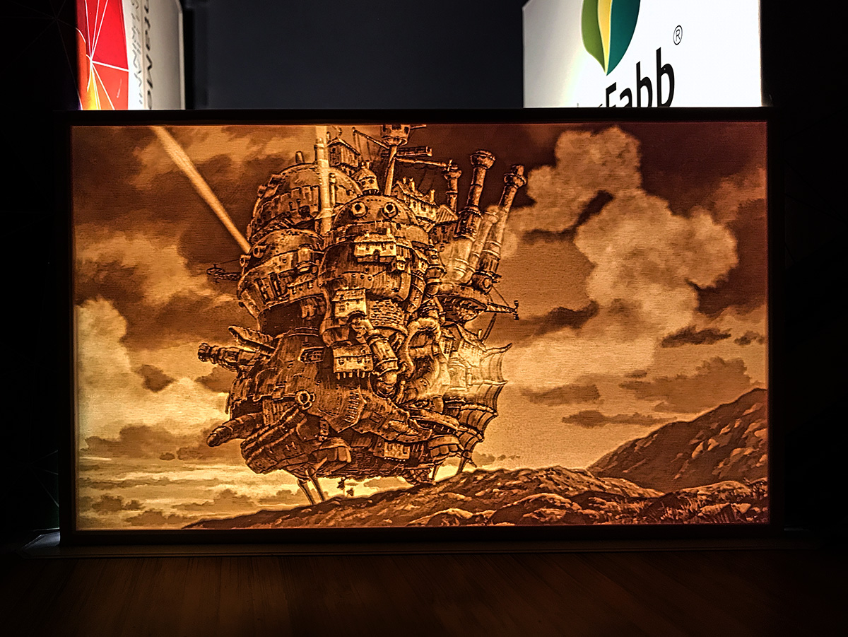 Howl's Moving Castle Lithophane