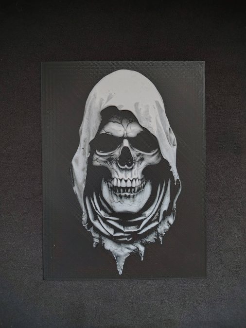 Hooded skull