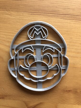 Mario cookie cutter
