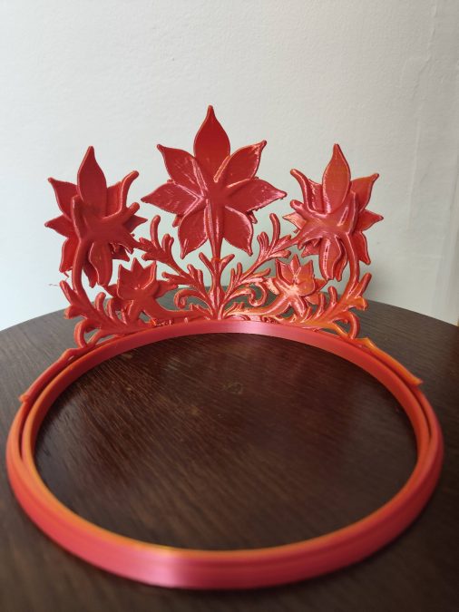 Aurelia’s Poinsettia Crown