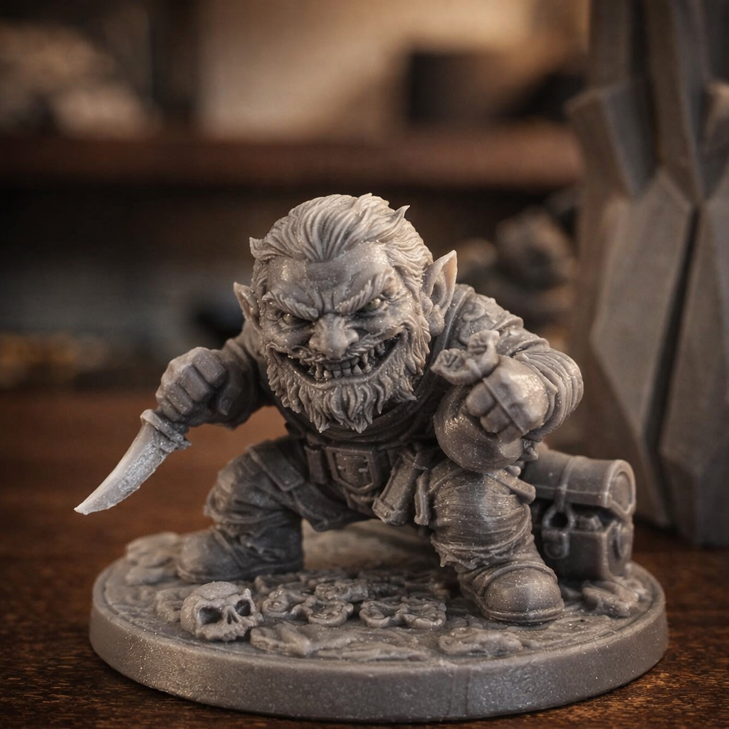 Miniature of dwarf dnd