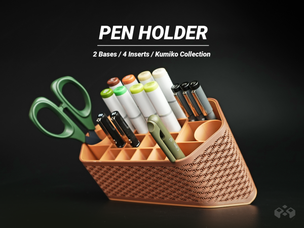 Asanoha Pen Holder - Desk Organizer