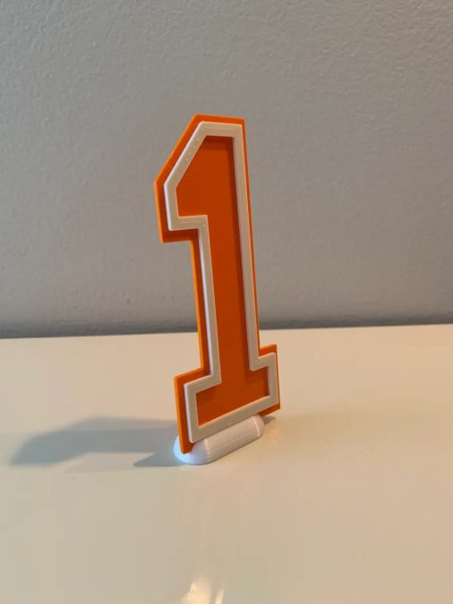 number 1