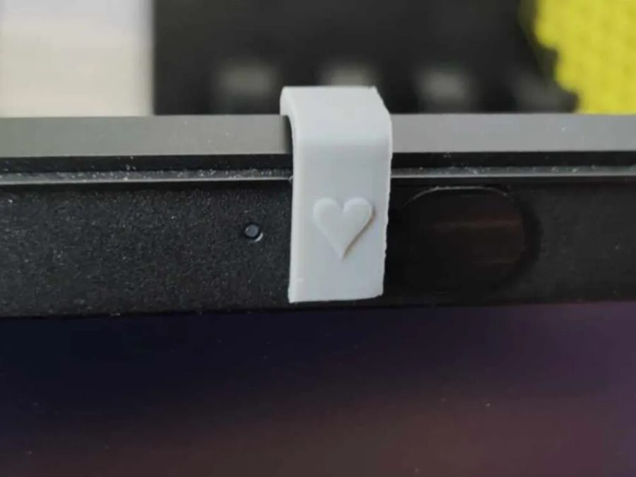 Simple and light webcam cover