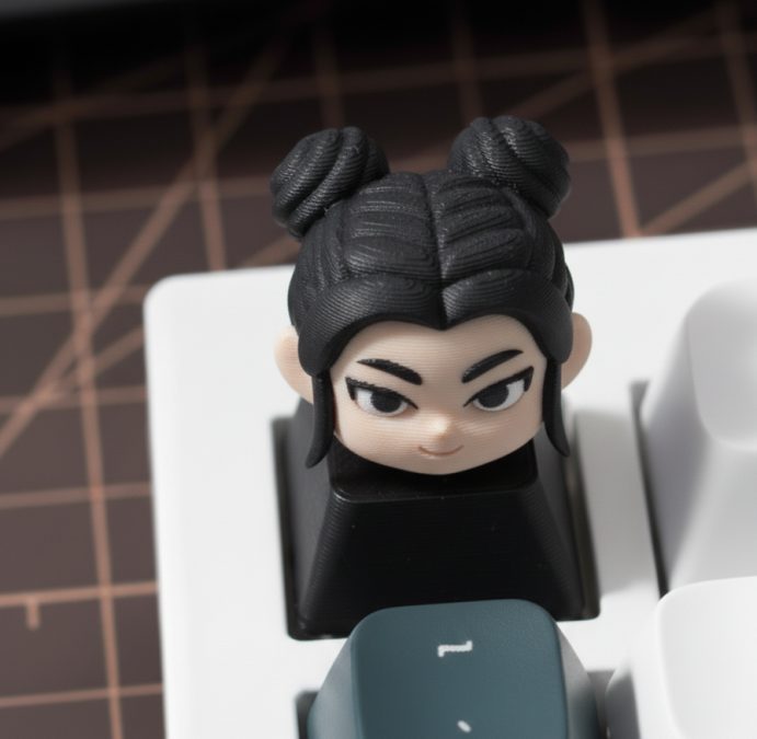 Zoey Keycap – Kpop Demon Hunters Edition